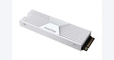 وحدة تخزين SSD داخلية GameStop NVME M.2 PCIe Gen 4x4 مع مشتت حراري - أبيض